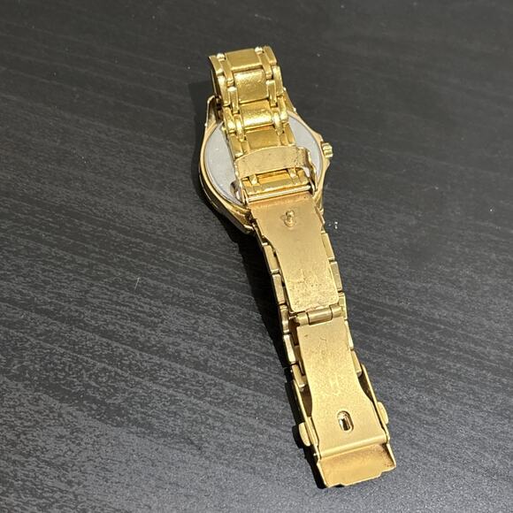 Vintage Juicy Couture Gold Tone Ladies Watch Crystal Rhinestones NEW BATTERY main image 4